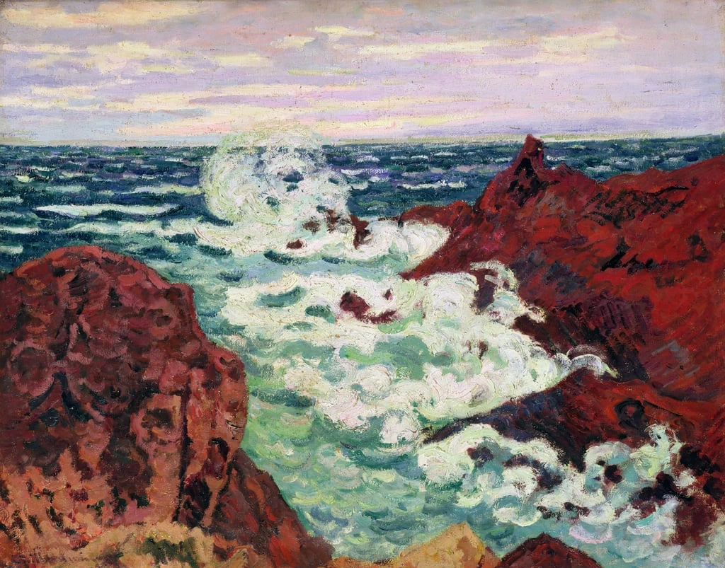 Tempesta ad Agay, 1895 - Musee des Beaux, Arts, Rouen